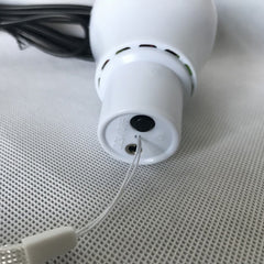 Bec portabil cu panou solar Practicpentrucasa, pentru camping, utilizare exterior/interior, 3.6V, 400 mAh, 6.2 x 10 cm, alb rece