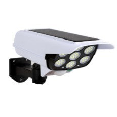 Camera de supraveghere falsa, incarcare solara, 77 LED-uri, senzor de miscare, Practicpentrucasa