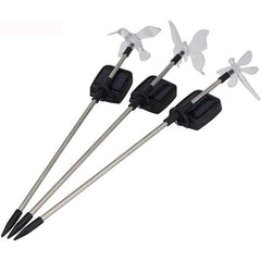 Set 3 Lampi Solare LED tip pasare-fluture-libelula, Inaltime 43 cm, Practicpentrucasa, Multicolor