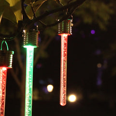 Lampa solara de tip decoratiune pentru gradina, Practicpentrucasa, model turture, alb cald