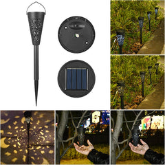 Decoratiune Solara pentru Gradina, Practicpentrucasa, Tip Torta, Alb Rece