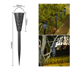 Decoratiune Solara pentru Gradina, Practicpentrucasa, Tip Torta, Alb Rece