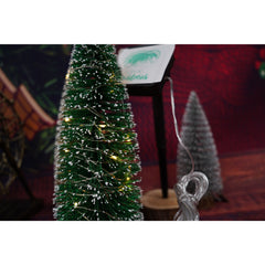 Instalatie Craciun, 5 metri, 50 de LED-uri, alb cald, cu energie solara, fir de cupru, liniar, interior/exterior, Practicpentrucasa