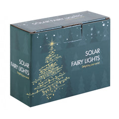 Instalatie Craciun, 5 metri, 50 de LED-uri, alb cald, cu energie solara, fir de cupru, liniar, interior/exterior, Practicpentrucasa