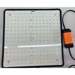 Lampa LED 15W Practicpentrucasa, pentru cresterea plantelor in interior, material ABS, cu agatatoare, 25 x 25 cm, multicolor