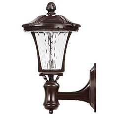 Lampa solara cu prindere de perete, Practicpentrucasa, Alb cald