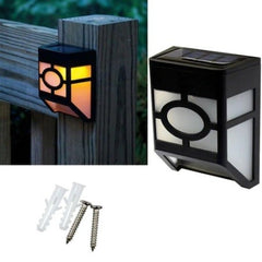 Lampa solara cu senzor Geometric, IP65, Lumina Alb cald, Practicpentrucasa