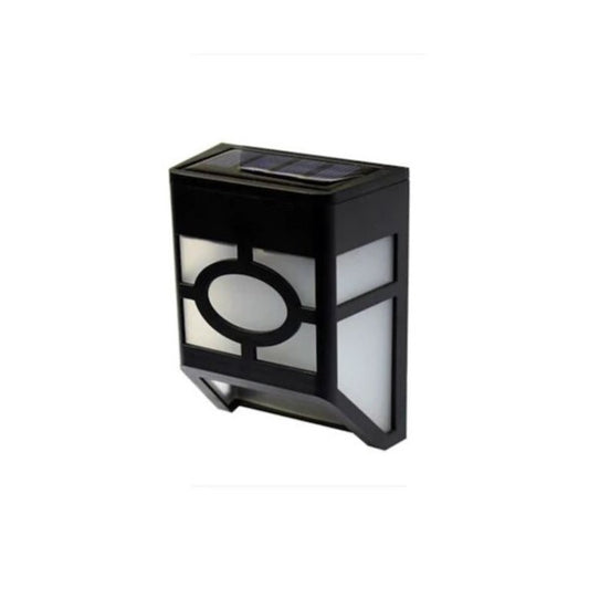 Lampa solara cu senzor Geometric, IP65, Lumina Alb cald, Practicpentrucasa