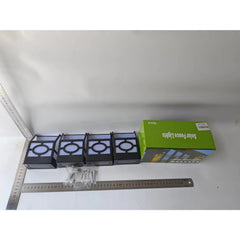 Lampa solara cu senzor Geometric, IP65, Lumina Alb rece, Practicpentrucasa