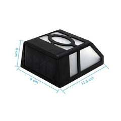 Lampa solara cu senzor Geometric, IP65, Lumina colorata, Practicpentrucasa