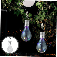 Lampa Solara LED, Practicpentrucasa, Model Bec, pentru Exterior, IP65, Lumina Multicolora, Transparent