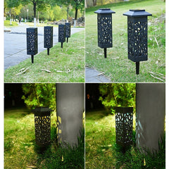 Lampa solara LED Practicpentrucasa, tip felinar cu acoperis, pentru gradina, inaltime 30.2 cm, putere 0.2W, 1.2V, 600mAh, alb rece