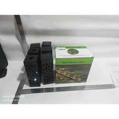 Lampa solara LED Practicpentrucasa, tip felinar, pentru gradina, inaltime 28.5 cm, putere 0.2W, 1.2V, 600mAh, alb rece