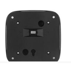 Lampa solara LED pentru gradina Practicpentrucasa, 8 LED-uri, prindere de perete sau impamantare, IP65, forma patrat, material ABS si Policarbonat, 9 x 9 cm, baterie 1.2V, 600 mah, alb rece