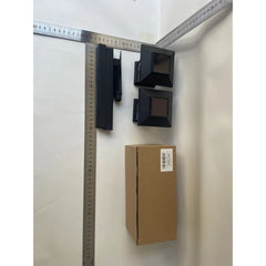 Lampa solara Led pentru gradina, Tip felinar, Practicpentrucasa, Rosu