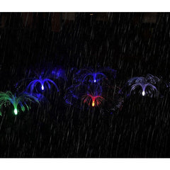 Lampa solara LED tip Meduza, inaltime 90 cm, Pentru gradina, Practicpentrucasa