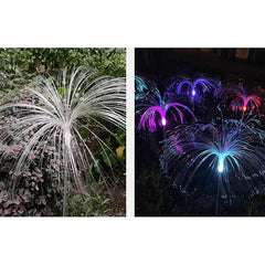 Lampa solara LED tip Meduza, inaltime 90 cm, Pentru gradina, Practicpentrucasa