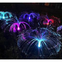 Lampa solara LED tip Meduza, inaltime 90 cm, Pentru gradina, Practicpentrucasa