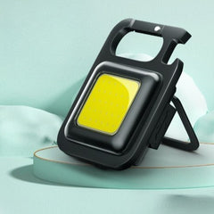 Lanterna de buzunar tip breloc, 30 LED-uri, incarcare prin usb Type C, pentru exterior, camping, alpinism, ciclism, Practicpentrucasa