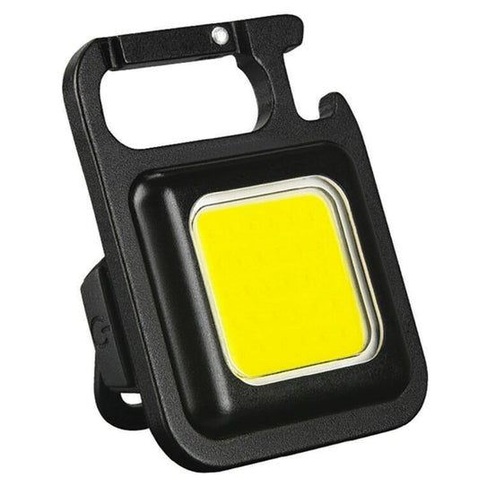 Lanterna de buzunar tip breloc, 30 LED-uri, incarcare prin usb Type C, pentru exterior, camping, alpinism, ciclism, Practicpentrucasa