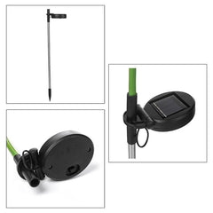 Lumina solara LED tip Spic de grau, inaltime 80 cm, pentru gradina, Practicpentrucasa