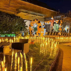 Lumina solara LED tip Spic de grau, inaltime 80 cm, pentru gradina, Practicpentrucasa