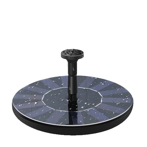 Fantana Arteziana pentru Gradina, Practicpentrucasa, Solara, Automata, Rotunda, 3 Moduri de Pulverizare, Negru, 16 cm