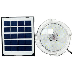 Plafoniera solara Practicpentrucasa, 30W, diametru 145MM, cu telecomanda, lungime prelungitor 4.6 m,  alb rece