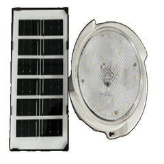 Plafoniera solara Practicpentrucasa, 50 W, diametru 200 MM, cu telecomanda, lungime prelungitor 4.6 m alb rece
