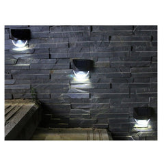 Aplica solara LED Practicpentrucasa, ABS/Policarbonat, rezistent la apa IP65, 1 LED, pentru gradina, casa, balcon, terasa, 1.2V, 600mah, 8.8 x 8.5 cm, alb rece