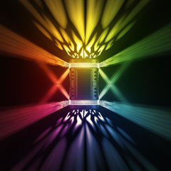 Lampa solara LED decorativa cu lumina bidirectionala Practicpentrucasa,  IP65, 1.2V, 600mah, 15.1 x 9 x 6 cm, material ABS, multicolor