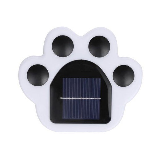 Lampa solara LED, Tip laba de urs, pentru gazon sau gradina, Rezistenta la apa, Practicpentrucasa, Alb rece