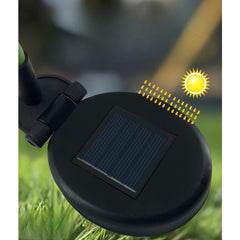 Lampa Solara LED tip Crizantema cu o floare pentru Gradina, Inaltime 80 cm, Practicpentrucasa