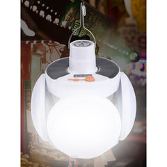 Lampa solara cu 25 LED-uri, pliabila, prindere carlig cu 5 moduri de iluminare, Practicpentrucasa